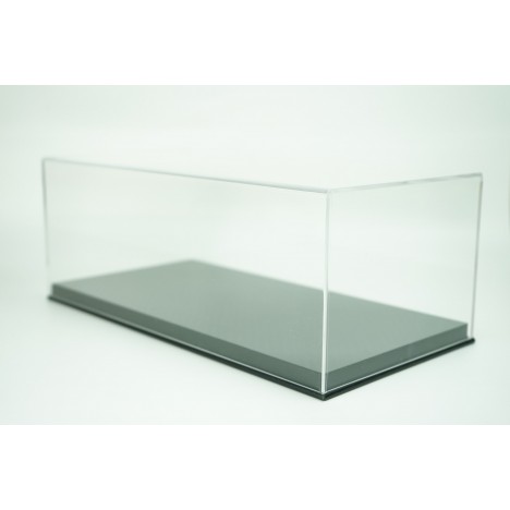 Vitrine de comptoir en plexiglass transparent avec portière h33910