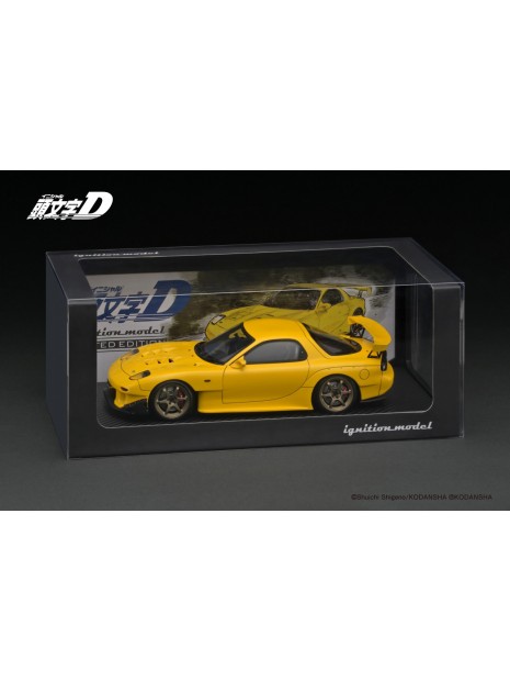 Mazda RX-7 (FD3S) Initial D 1/18 Ignition Model