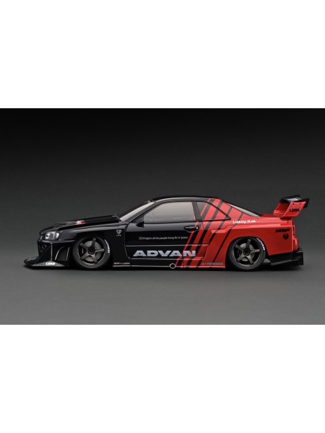 Nissan LB-ER34 Super Silhouette SKYLINE (Black) 1/18 Ignition Model