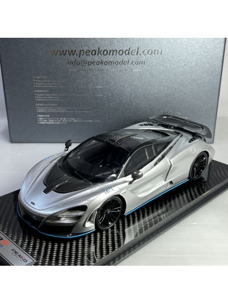 McLaren 720S Novitec N-Largo (Argento) 1/18 Peako Peako - 1