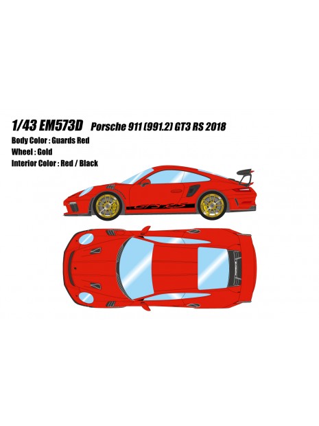 Porsche 911 (991.2) GT3 RS 1/43 Make-Up Eidolon Make Up - 13