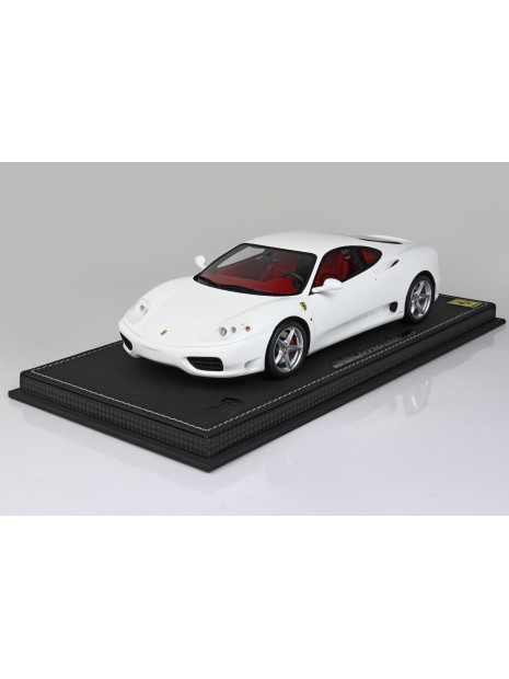 Ferrari 360 Modena (Bianco Avus) 1/18 BBR