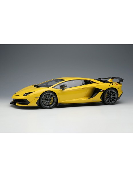 Lamborghini Aventador SVJ (Yellow) 1/18 Make-Up Eidolon EML026C