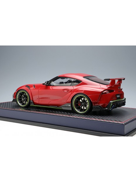 Toyota GR Supra TOM’S 2020 (Red) 1/18 Make Up IDEA