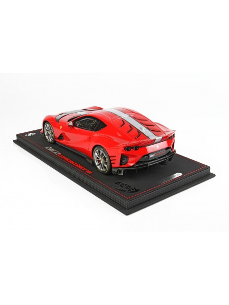 Ferrari 812 Competizione (Rosso Corsa / Silver Nurburgring) 1/18