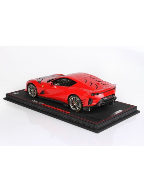 Ferrari 812 Competizione (Rosso Corsa / Zilver Nurburgring) 1/18 BBR BBR Models - 7