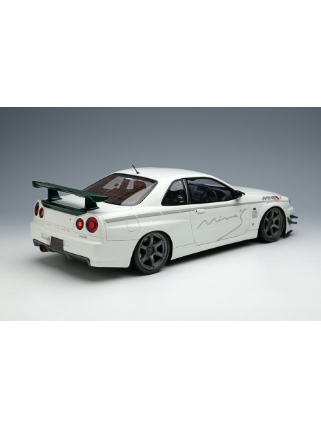 完成品 otto mobile製 R34 GT-R マインズ 1/18 ホワイト | www.vendee