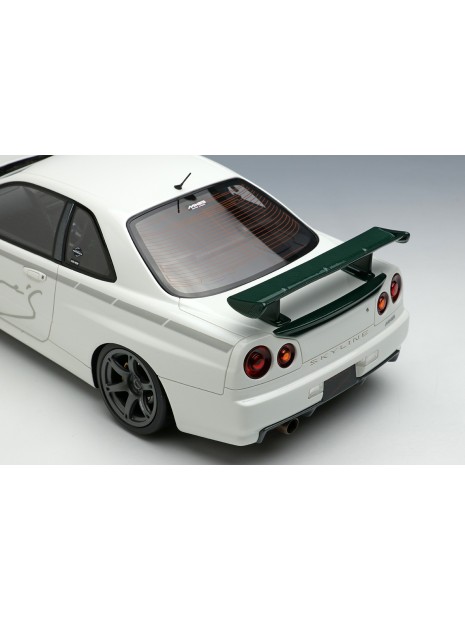 完成品 otto mobile製 R34 GT-R マインズ 1/18 ホワイト | www.vendee