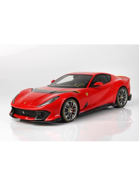 Ferrari 812 Competizione (Rosso Corsa / Giallo Fly) 1/18 BBR