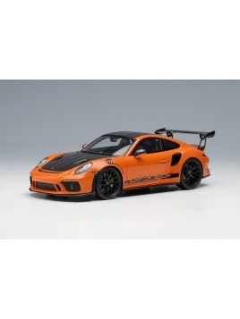 Porsche 911 (991.2) GT3 RS Weissach-pakket (oranje) 1/43 Make-Up Eidolon Make Up - 1