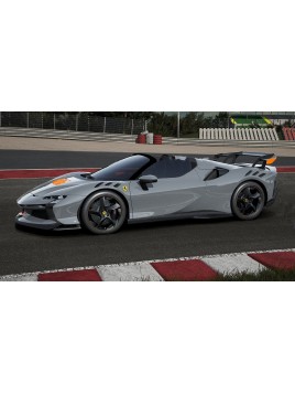 Ferrari SF90 XX Spider (Grigio Nardo) 1/43 Looksmart Looksmart -1