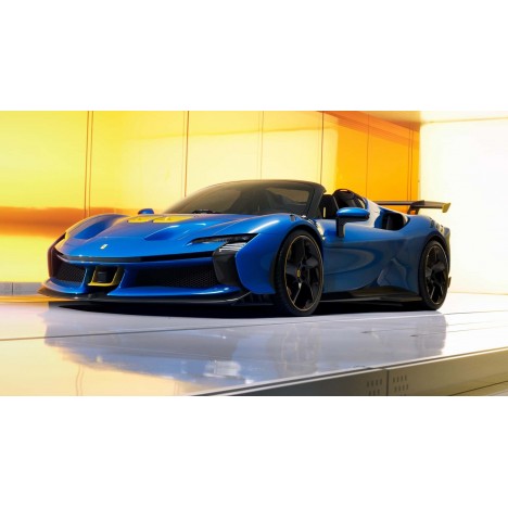 Ferrari SF90 XX Spider (Azzurro Dino) 1/43 Looksmart Looksmart - 1