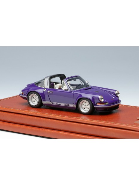 IDEA 1:18 Porsche 911 (964) Singer Targa in Gray, Resin Model Car