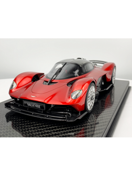 Aston Martin Valkyrie (Candy Apple Red) 1/18 FrontiArt