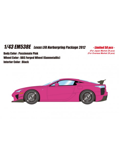 Lexus LFA Nurburgring Package 2012 1/43 Make Up Eidolon