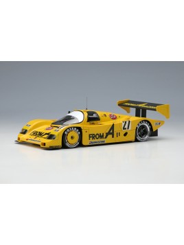 Porsche 962C "FROM A" JSPC Fuji 500km 1989 No.27 Winnaar 1/43 Make-Up Vision Make Up - 1