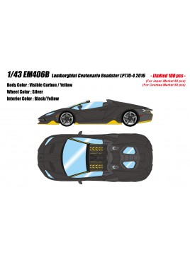 Lamborghini Centenario Roadster 1/43 Make Up Eidolon Make Up - 1