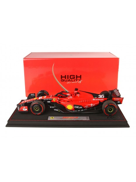 Voiture Miniature Ferrari Ferrari SF23 No 16 Leclerc 2023 pilote