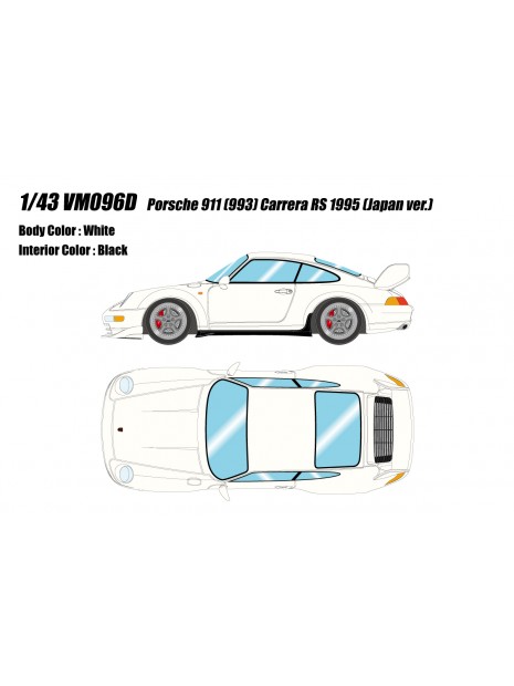 Porsche 911 (993) Carrera RS (Japan ver.) 1/43 Make-Up Vision Make Up - 8