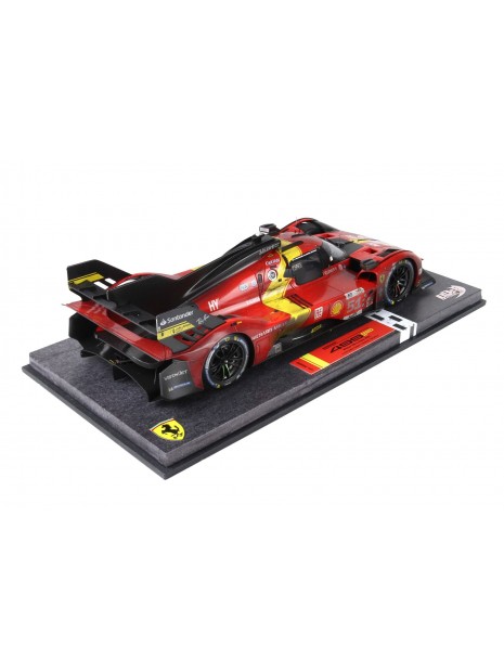 Ferrari 499P No.51 Vainqueur Le Mans "Dirty" 2023 1/18 BBR BBR Models - 6