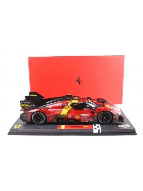 Ferrari 499P No.51 Vainqueur Le Mans "Dirty" 2023 1/18 BBR BBR Models - 7