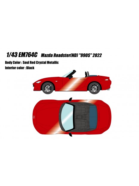 Mazda Roadster (ND) 990S 1/43 Make Up Eidolon Make Up - 10