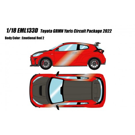 Toyota GRMN Yaris Circuit Package 1/18 Make Up Eidolon Make Up - 2