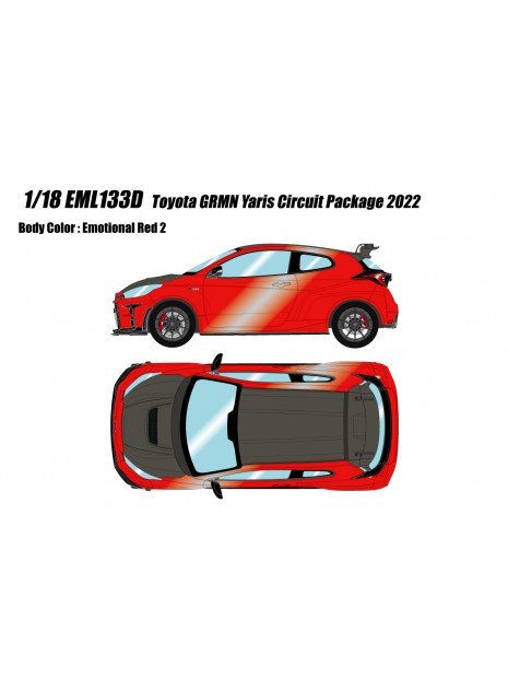 Toyota GRMN Yaris Circuit Package 1/18 Make Up Eidolon Make Up - 10