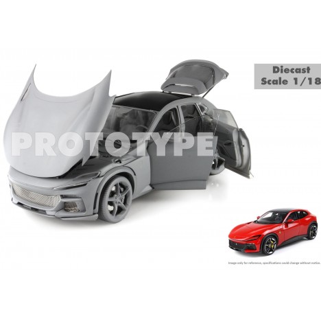 Ferrari Purosangue (Rosso Corsa) 1/18 BBR BBR Models - 1