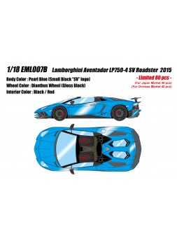 Lamborghini Aventador SV Roadster 1/18 Make-Up Eidolon EML007A