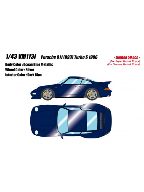 Porsche 911 (993) Turbo S 1996 1/43 Make-Up Vision Make Up - 3