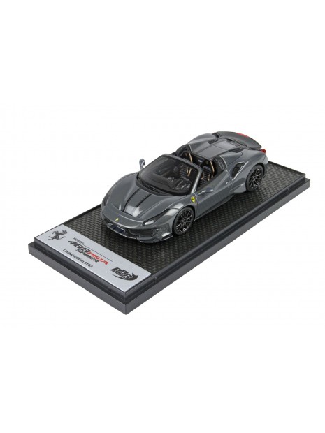 Ferrari 488 Pista Spider (Blu Elder) 1/43 BBR BBR Models - 5