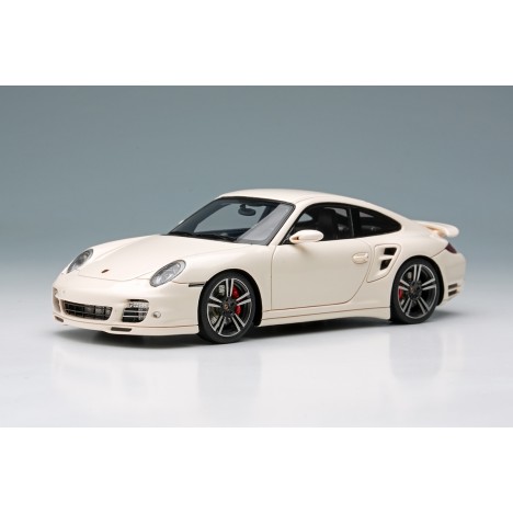 Porsche 911 (997.2) Turbo 2010 (Cream White) 1/43 Make-Up Eidolon Make Up - 1