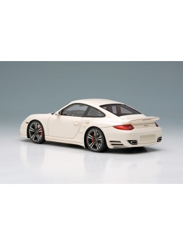 Porsche 911 (997.2) Turbo 2010 (Cream White) 1/43 Make-Up Eidolon Make Up - 2