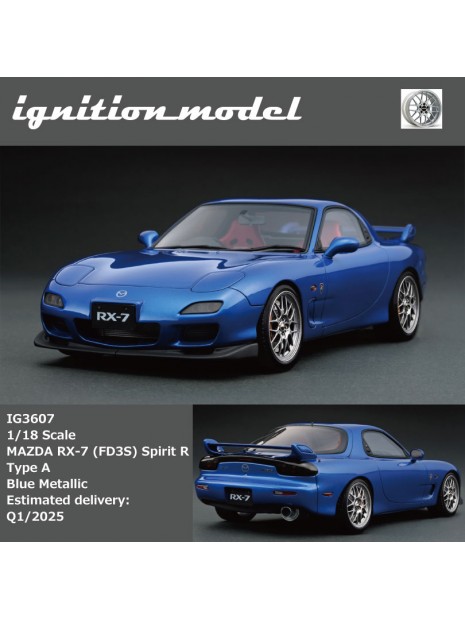 Mazda RX-7 (FD3S) Spirit R Type A 1/18 Ignition Model Ignition Model - 6