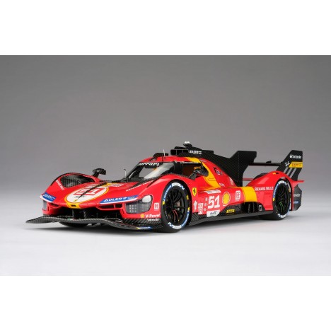 Ferrari 499P 51 AF CORSE Le Mans 2023 1/18 Amalgam Amalgam Collection - 1