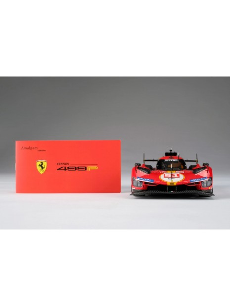 Ferrari 499P 51 AF CORSE Le Mans 2023 1/18 Amalgam Amalgam Collection - 12