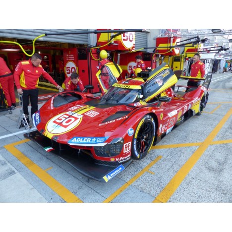 Ferrari 499P nr. 50 AF CORSE Le Mans 2024 1/12 Looksmart Looksmart - 1