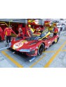 Ferrari 499P No.50 AF CORSE Le Mans 2024 1/12 Looksmart Looksmart - 1