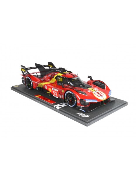 Ferrari 499P No.51 Winner of the Le Mans 24 Hours 2023 "Dirty" 1/12 BBR BBR Models - 3