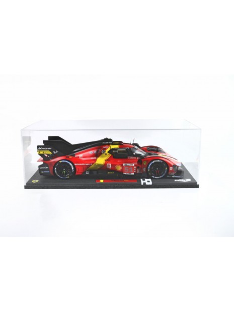 Ferrari 499P nr. 51 winnaar Le Mans 2023 "Dirty" 1/12 BBR BBR Models - 6