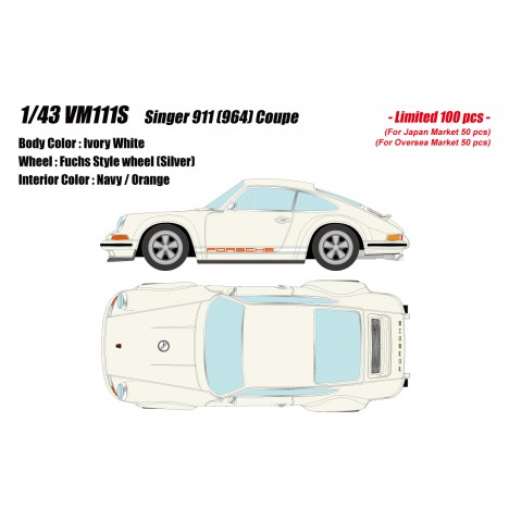 Porsche Singer 911 (964) Coupe 1/43 Make-Up Vision Make Up - 4