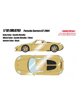 copy of Porsche Carrera GT (Speed Yellow) 1/18 Make-Up Eidolon Make Up - 1