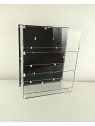 3-level wall display case for miniature cars  - 2