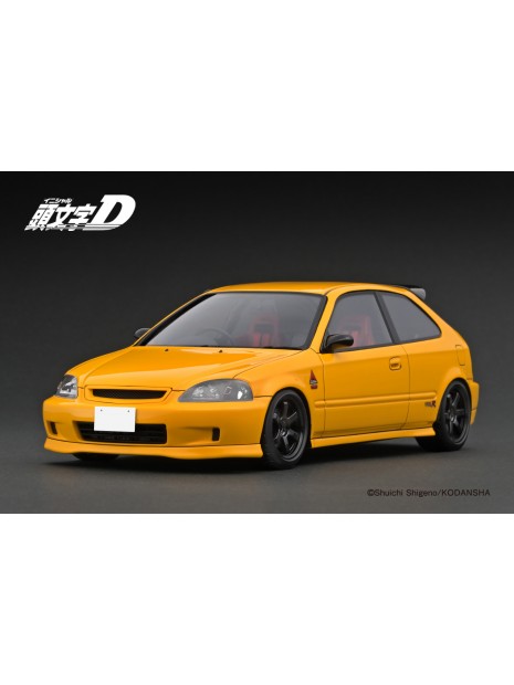 Initial D Honda CIVIC (EK9) Type R 1/18 Ignition Model Ignition Model - 1