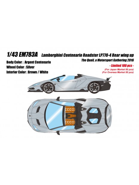 Lamborghini Centenario Roadster 1/43 Make Up Eidolon Make Up - 8