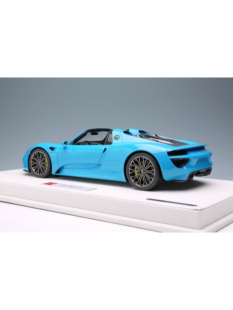 Porsche 918 Spyder (Riviera Blue) 1/18 Make-Up Eidolon Make Up - 2