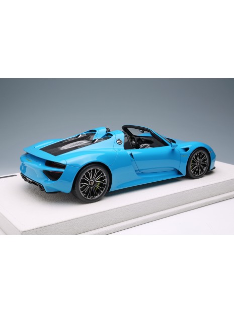 Porsche 918 Spyder (Riviera Blue) 1/18 Make-Up Eidolon Make Up - 3