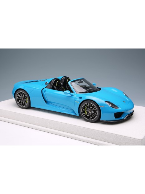 Porsche 918 Spyder (Riviera Blue) 1/18 Make-Up Eidolon Make Up - 4