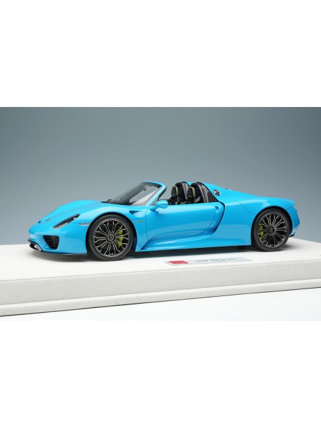 Porsche 918 Spyder (Riviera Blue) 1/18 Make-Up Eidolon Make Up - 7